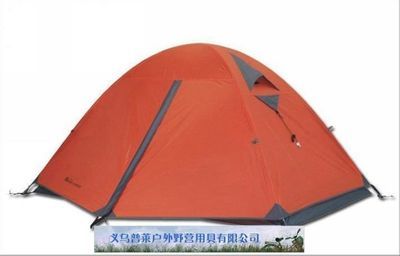 專業定制戶外高檔鋁桿雙人雙層露營帳篷評測 防暴雨，挑得起野外重擔